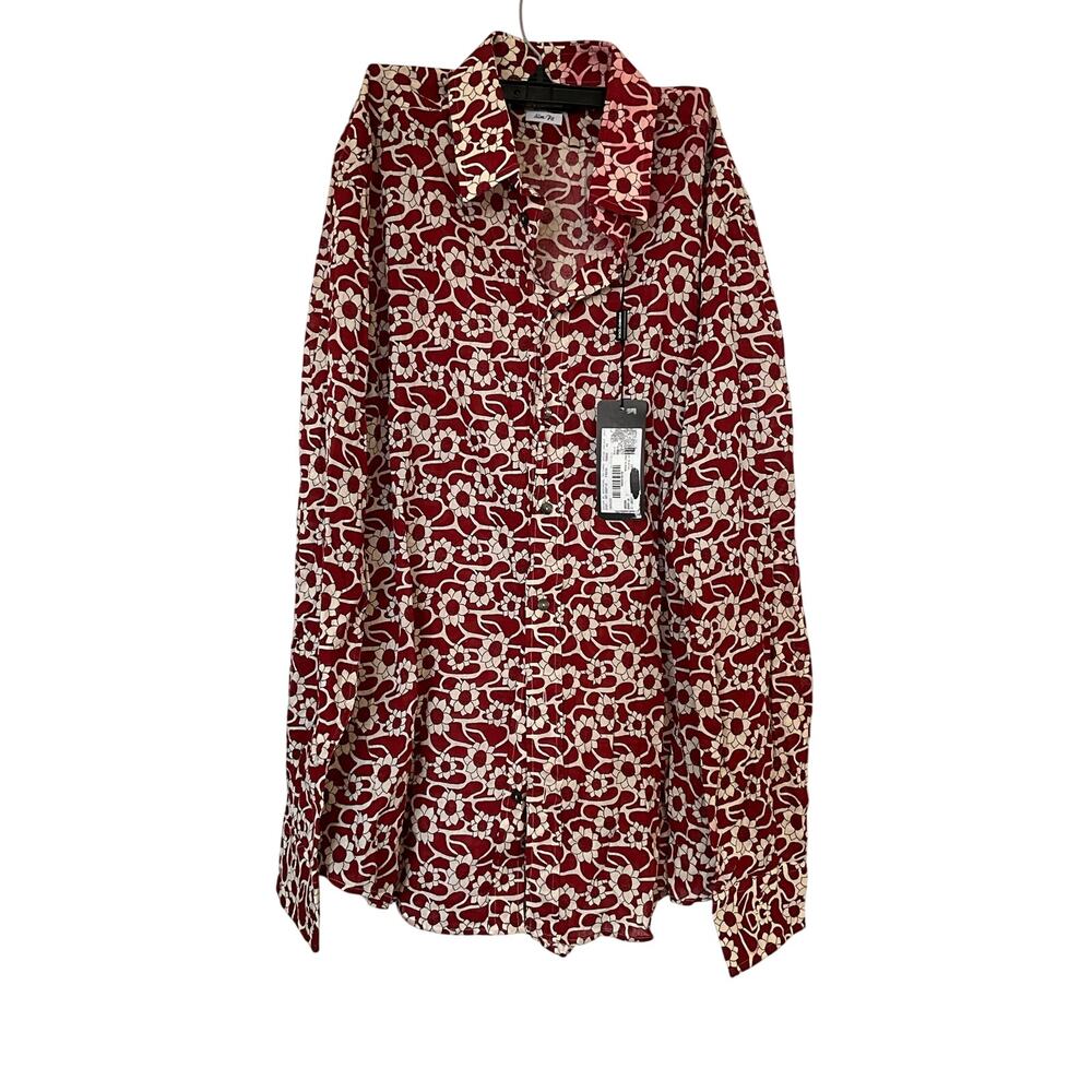 Dolce & Gabbana Slim Fit Men’s flower button down